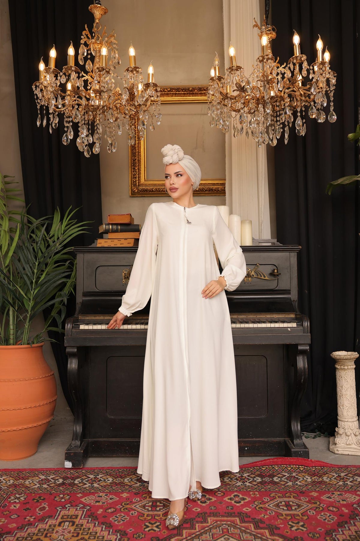 Mevlana Ferace 5002 - Beyaz
