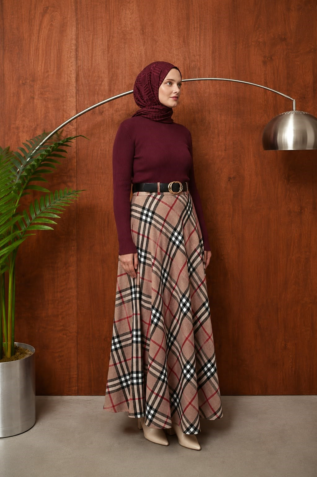 Balıkçı Yaka Bady - Bordo