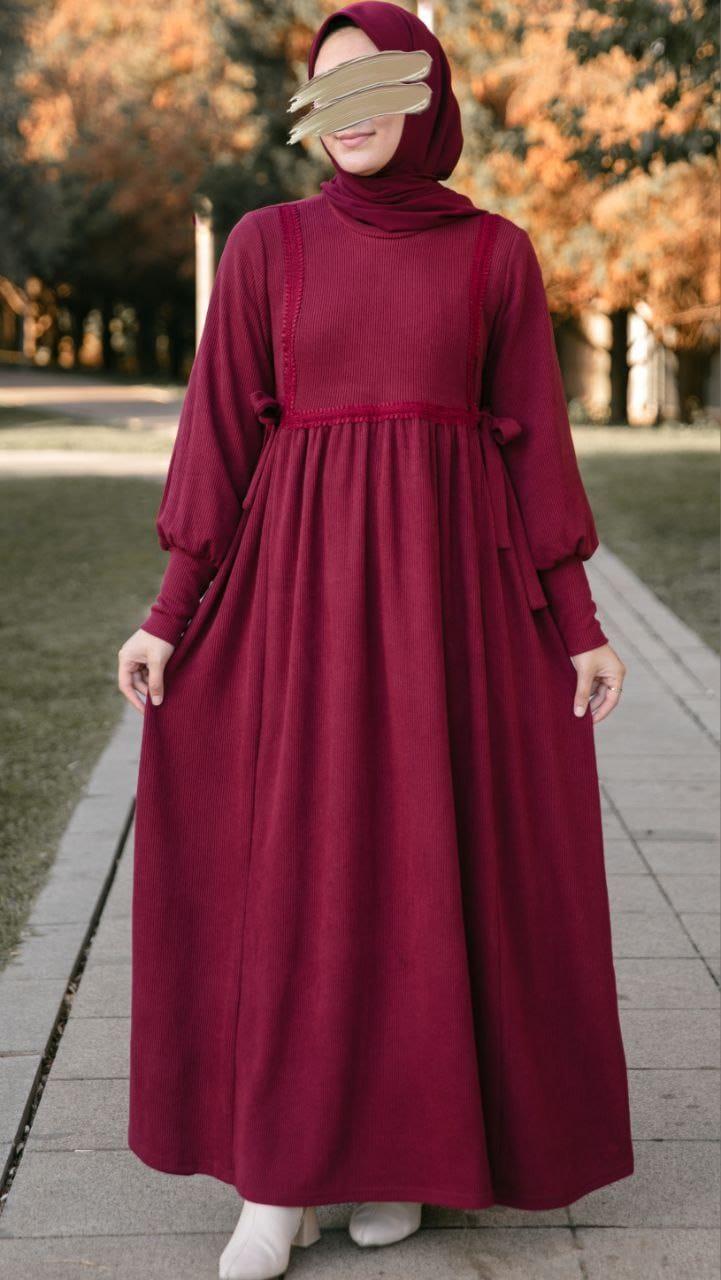 Dantelli Elbise Nsr 5105 - Bordo