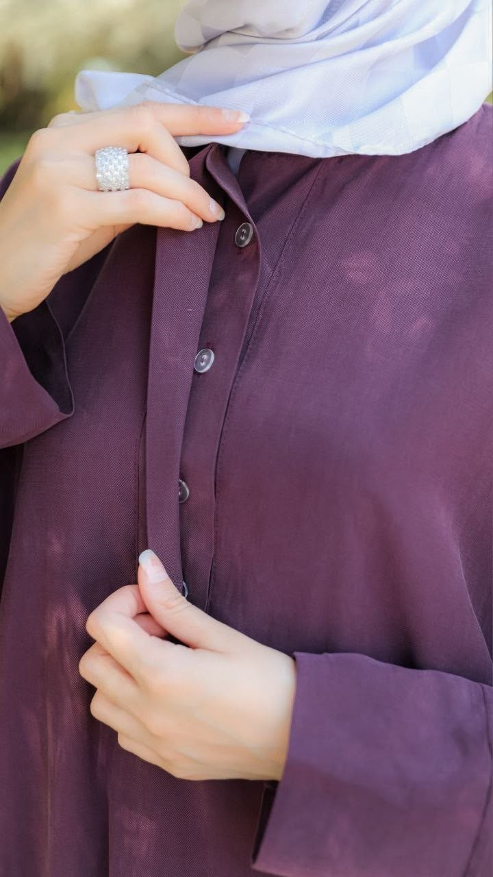 Yarasa Kol Elbise 5157 - Bordo