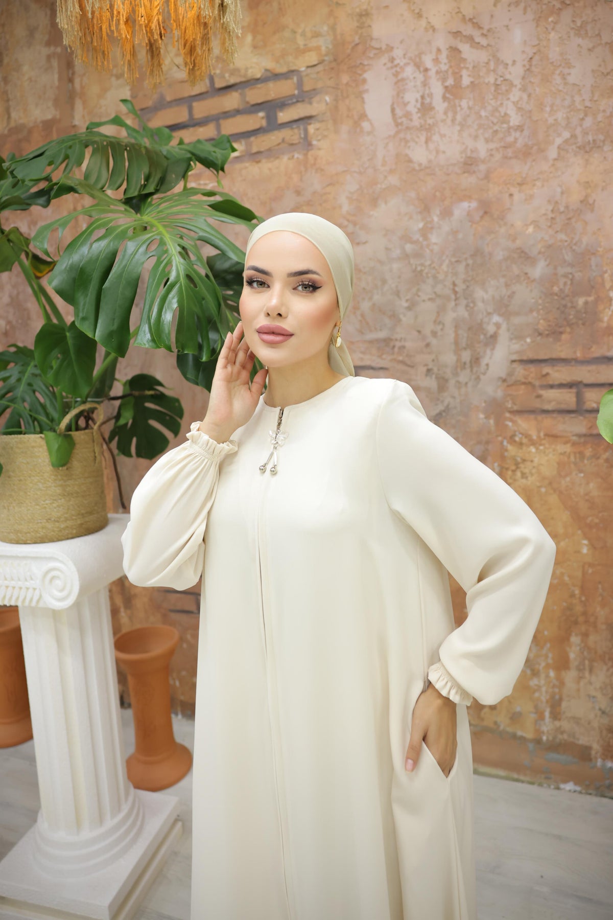 Mevlana Ferace 5002 - Ekru