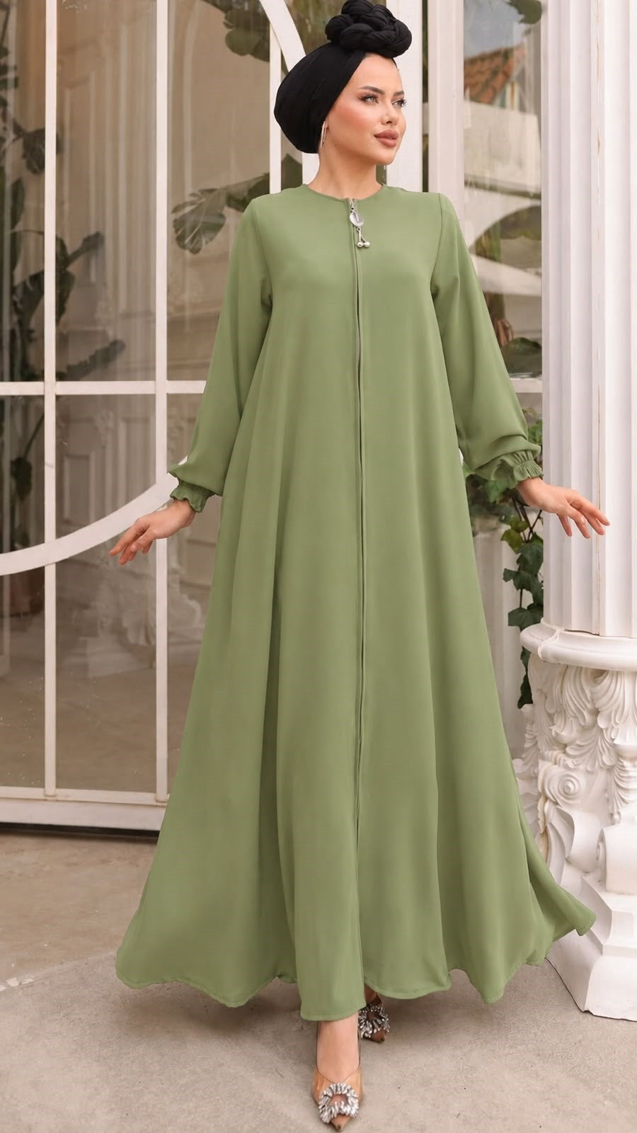 Mevlana Ferace 5002 - Fıstık Yeşili