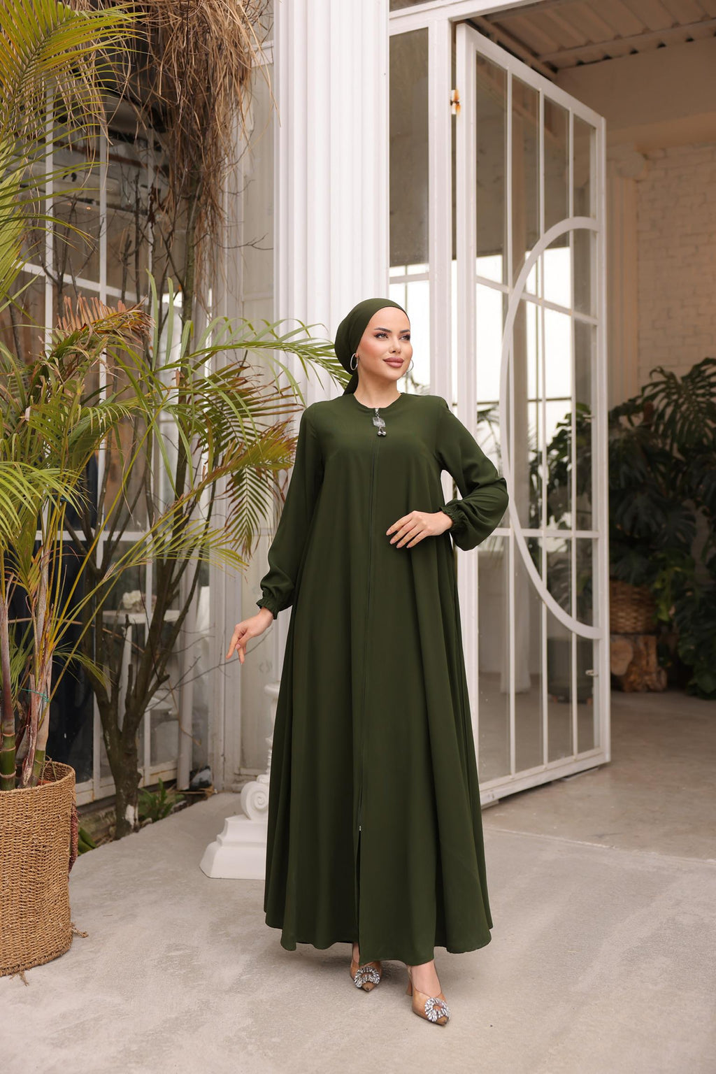 Mevlana Ferace 5002 - Koyu Haki