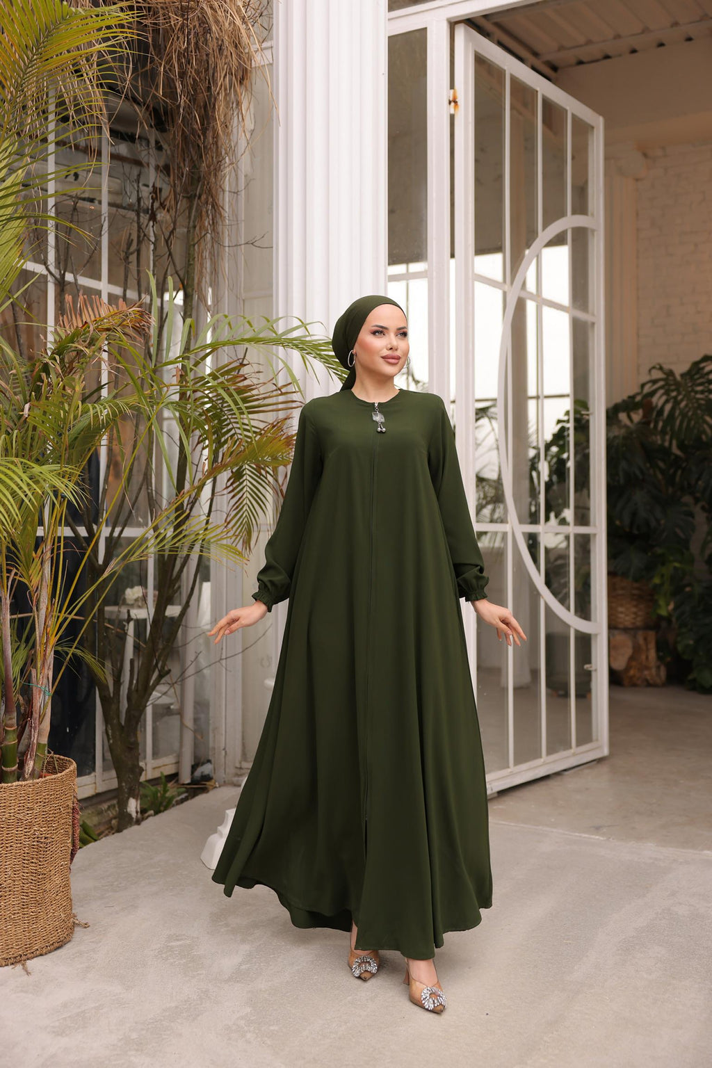 Mevlana Ferace 5002 - Koyu Haki