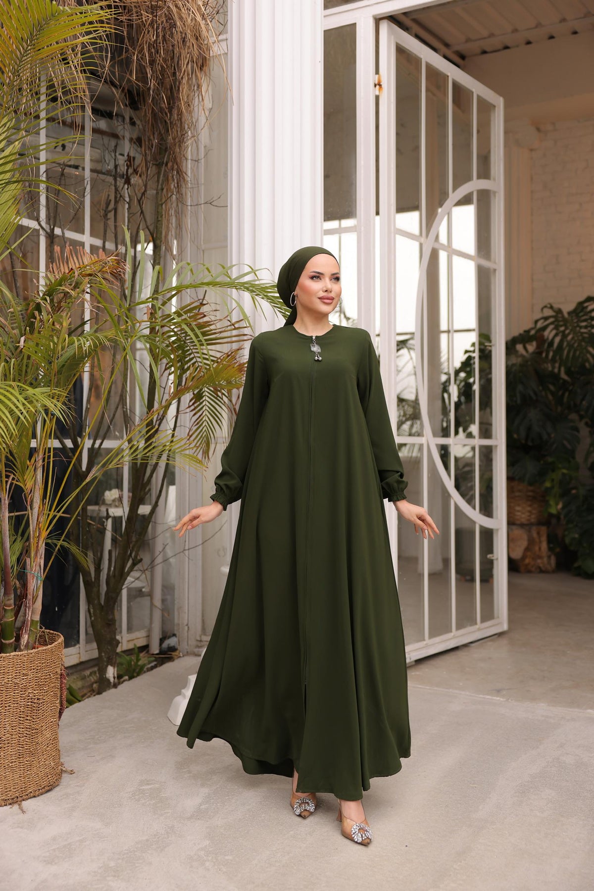 Mevlana Ferace 5002 - Koyu Haki