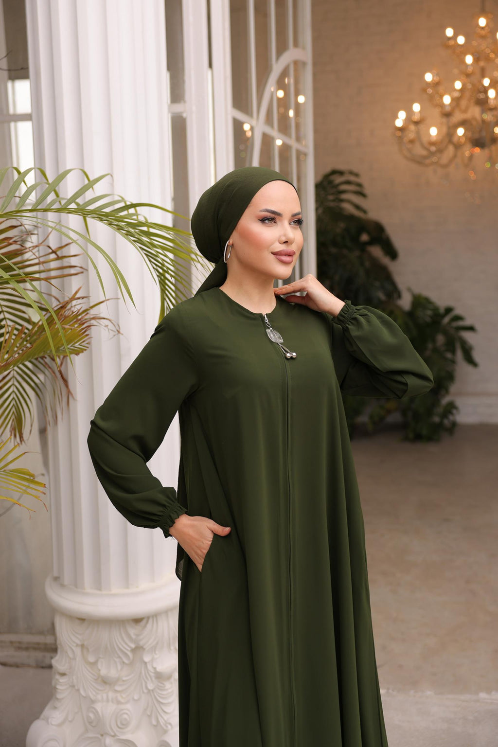 Mevlana Ferace 5002 - Koyu Haki