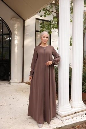 Mevlana Ferace 5002 - Koyu Vizon