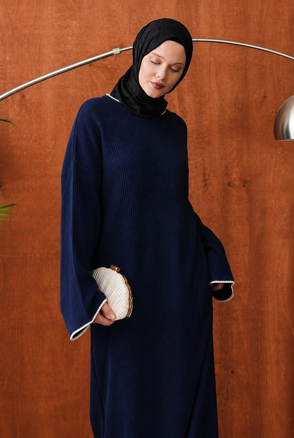 İnce Biyeli Triko 2686 - Lacivert
